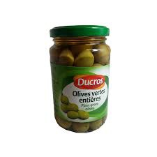 Olives Vertes Entières DUCROS 320g