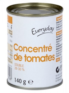 Tomate Concentrée EVERYDAY 140g