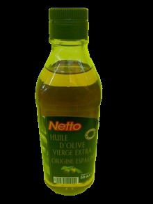 HUILE D'OLIVE VIERGE NETTO 50CL