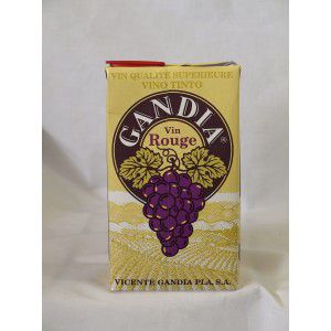Vin rouge GANDIA - 0,75L