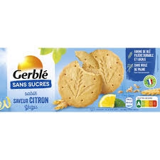 [STLALTGE-CBIBIS-0066] BISCUIT GERBLE SS SABLE CITRON-132G