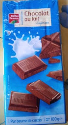 [STLALTGE-CBICHO-0176] CHOCOLAT AU LAIT SUPERIEUR BF -100G