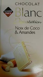 [STLALTGE-CBICHO-0178] CHOCOLAT BLANC COCO AMANDE LP-100G