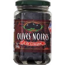 [STLALTGE-FLGOLI-0403] OLIVES NOIRES A LA GRECQUE LP -250G