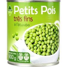 [STLALTGE-FLGPOI-0437] PETIT POIS ETUVE TRES FIN LP - 800G