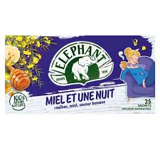 [STLALTGE-DEJTEA-0601] THE ELEPHANT MIEL ET UNE NUIT 43G