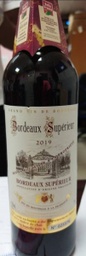 [STLALTGE-DRKWIN-00134] Vin rouge Bordeaux Supérieur 2019