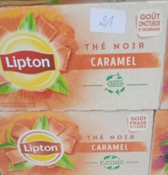 [STLALTGE-DEJTEA-0131] Thé lipton Caramel- 20 sachets