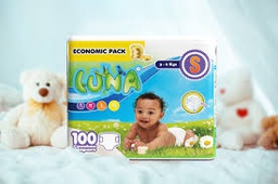 [STLBBYGE-ALLCOL-0010] COUCHE LUNA 100PCS 3-6KG