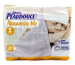 [STLBBYGE-ALLCOL-0021] Couches peau douce 3-6kg - 40 Pcs