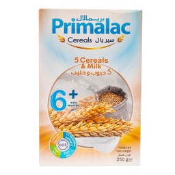 [STLBBYGE-ALLMCW-0095] Primalac 5 Cereals &amp; Milk - 250g