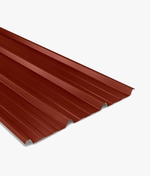 [BTVBADLA-ToCBac-0069] Tôle Bac Alu-Zinc Prélaquée Ép 0.30 mm – Rouge Bordeaux