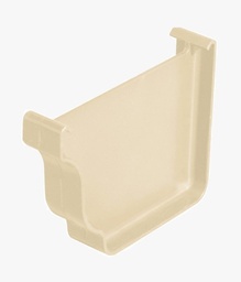 [BTVBADLA-PbSGou-0109] Fond Gouttière Droite/Gauche PVC BEST 120 mm – Sable
