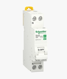 [BTVBADLA-DoEDis-0152] Disjoncteur Schneider Resi9 C10 1P+N 10A – Courbe C – R9PFC610