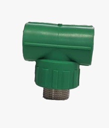 [BTVBADLA-PbSTeR-0180] Te Réduit PPR GA 25x¾x25 Mâle Fileté