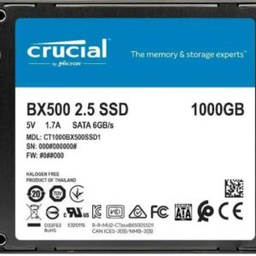 [ITKINFSSD-1120120023] Disque Dur SSD Interne – BX500 – 1To – 2,5  pouces (CT1000BX500SSD1) ? Interfaces : 1 x SATA[SSD-CT1000BX500SSD1]