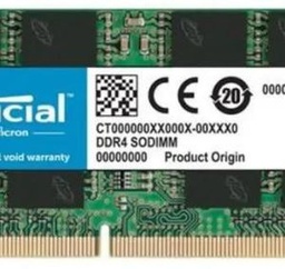 [ITKINFRAM-1020120044] Memoire RAM CRUCIAL 16Go (2 x 8Go) SODIMM -DDR3 PC3-10600 -pour portable[CRUTIAL-CT2CG3S160BMCEU.]