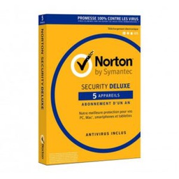 [ITKINFSOF-2130110046] Logiciel Norton Security Deluxe Vers 3.0 -1 licence 5 postes (1an)[21367764]