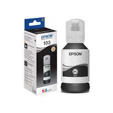 [ITKINFBOU-1220220085] Bouteille d encre Epson103 EcoTank Black / 4500 pages/ L3110, L3150, L5190[C13T00S14A]