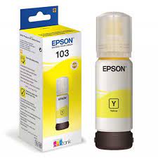 [ITKINFBOU-1220220088] Bouteille d encre Epson103 EcoTank Yellow / 7500 pages/ L3110, L3150, L5190[C13T00S44A]