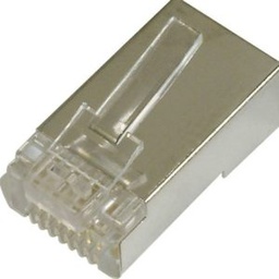 [ITKINFCON-1601100013] Connecteur RJ45 CAT6 blindes (AK-219604[AK-219604]