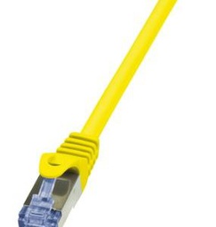 [ITKINFCOR-2250110054] Cordon de brassage CAT6 S-FTP 0.5m  Jaune[DK-1644-A-005/Y]