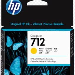 [ITKINFCRT-1210110320] Cartouche  HP 712 Yellow ( 29ml)/ R?f: 3ED69A[3ED69A]