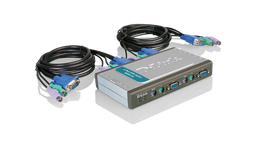 [ITKINFCLS-1910310002] Switch-Clavier-ecran-souris-4 ports DKVM-4K[DKVM4U]