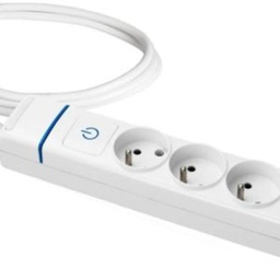 [ITKINFBLC-1430310010] Bloc de 4 prises 2P + t 1.5m inter 3G1.5[H05VVFIN3G1.5]