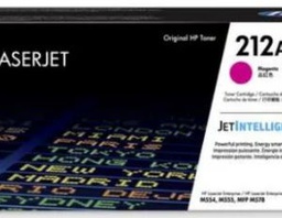 [ITKINFTON-1210110309] Toner HP Laser 212A Magenta Original LaserJet Toner Cartridge[W2123A]