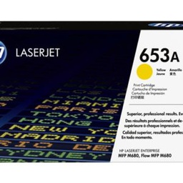 [ITKINFTON-1210110175] Toner HP Laser 653A Yellow Original LaserJet Toner Cartrige[CF322A]